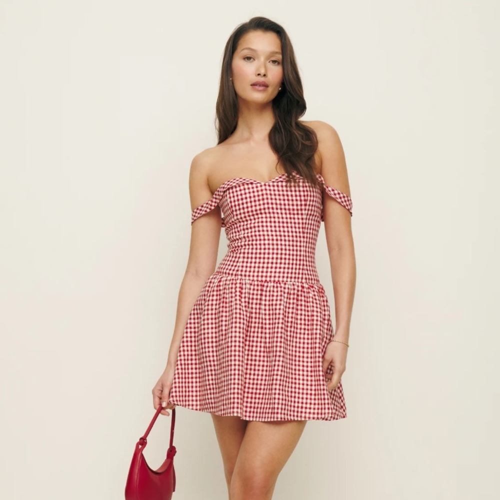 NWT Reformation Sora Linen Dress